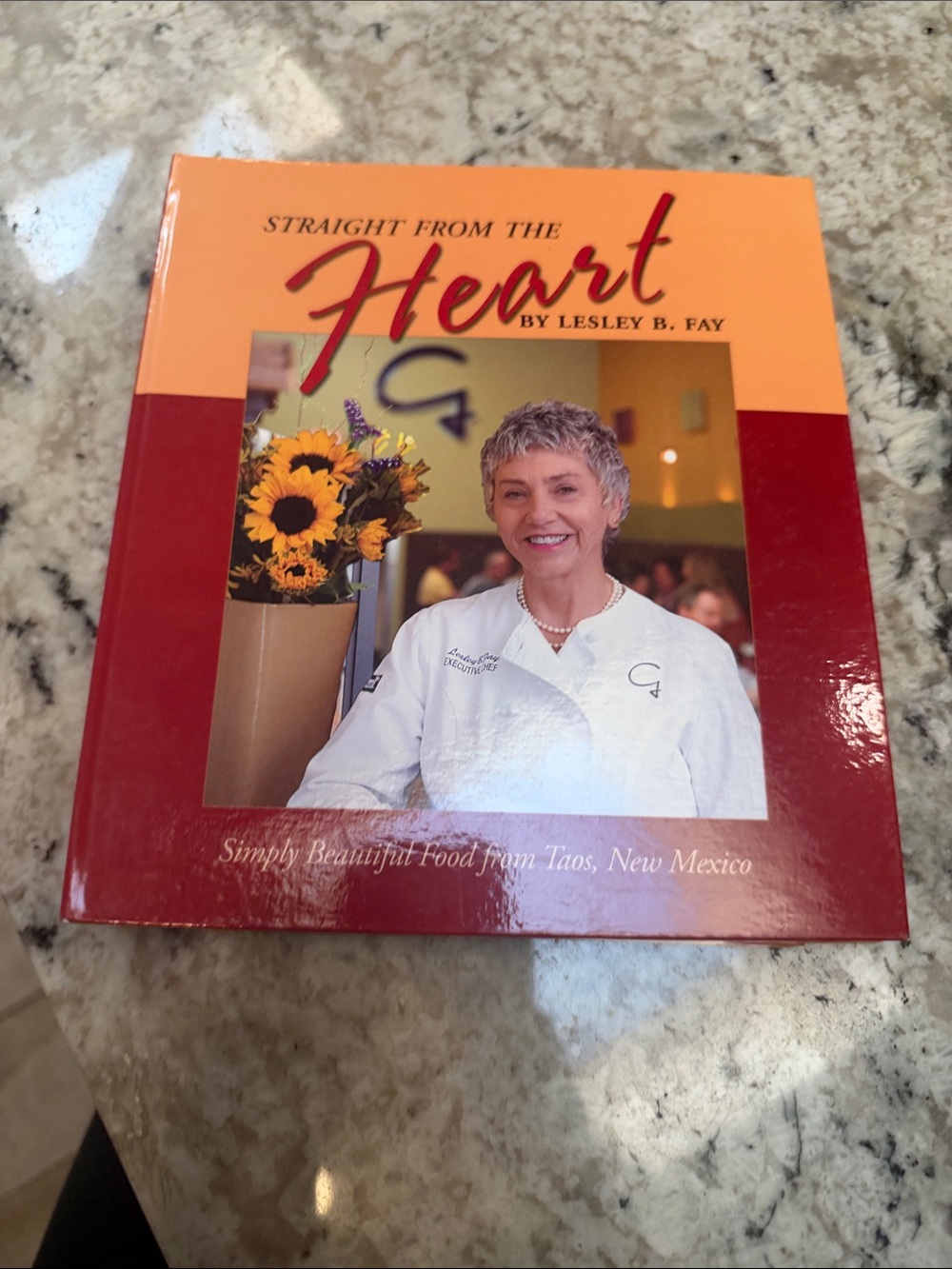 Straight From the Heart by - Red and Orange Cookbook